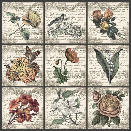 Fleurs antiques