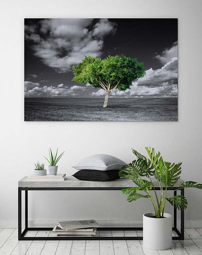 The green tree