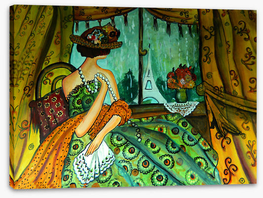 The girl with pearls