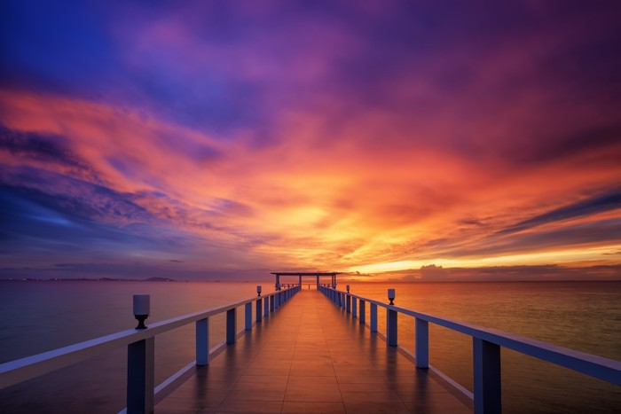 Sunset bridge
