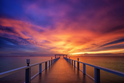 Sunset bridge