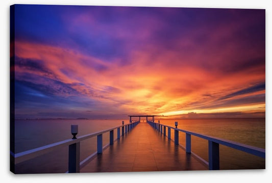 Sunset bridge