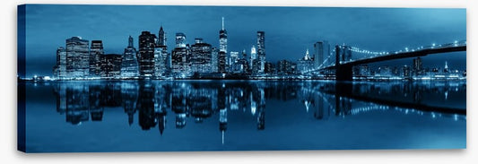 Downtown blues panorama