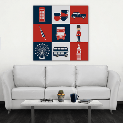 Iconic London pop art