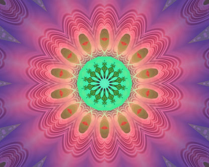 Good vibes mandala