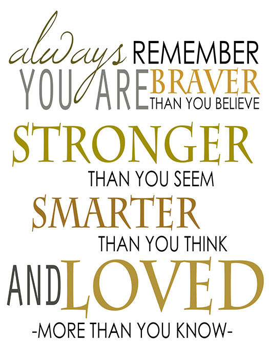 Always remember