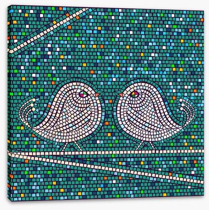 Little birds blue
