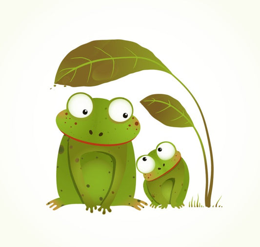 A leaf each