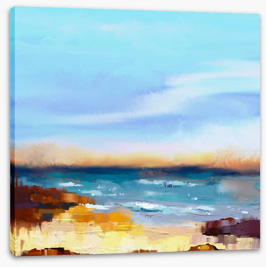 Sandy bay sky