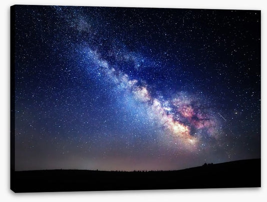 Milky Way glow
