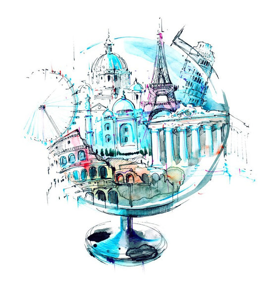Around the world