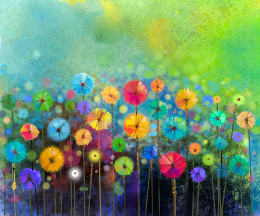 Bright sunny meadow