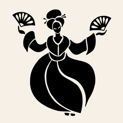 Fan dance solo II