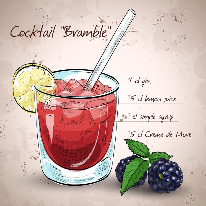 Bramble cocktail