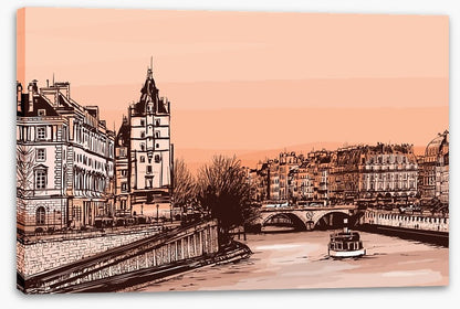 The banks of the River Seine