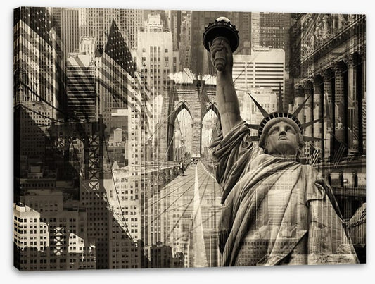 Manhattan in mono
