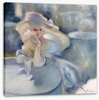 The mysterious woman