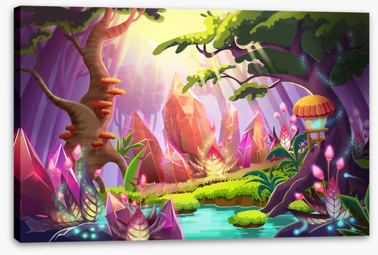 The crystal forest