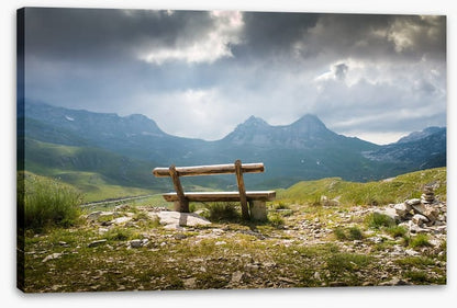 Bench on the peak