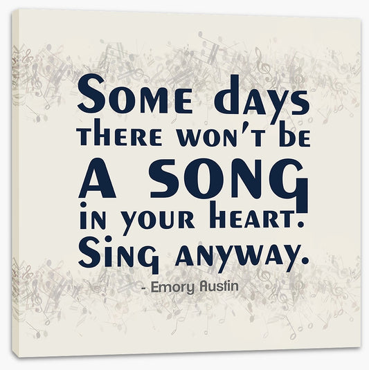 Sing anyway