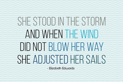 Weathering the storm