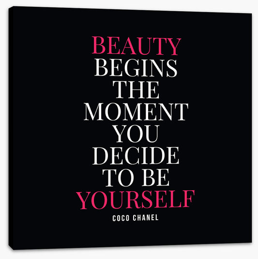 Beauty begins
