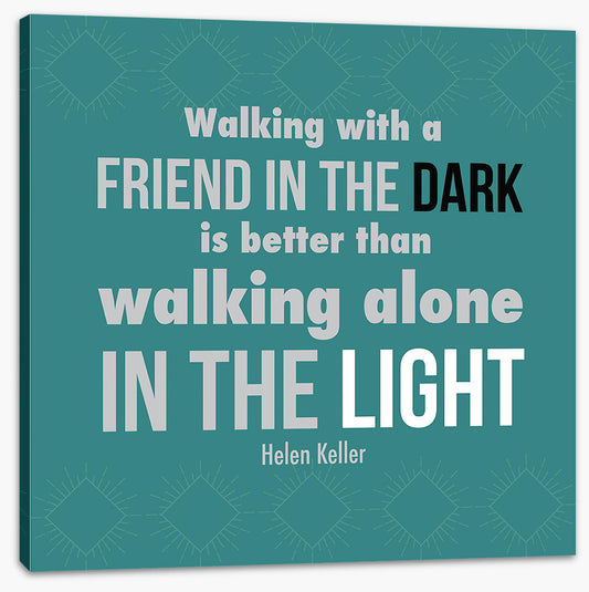 A friend in the dark