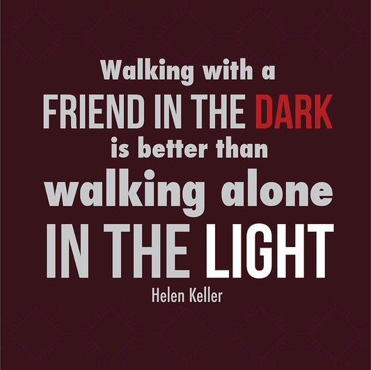 A friend in the dark