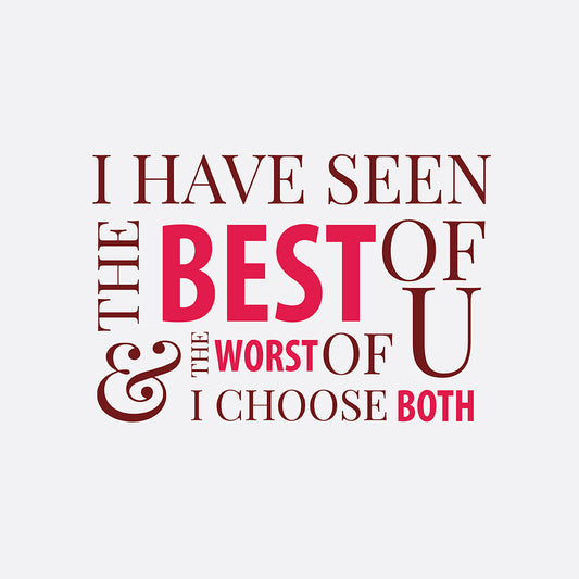 Choose both