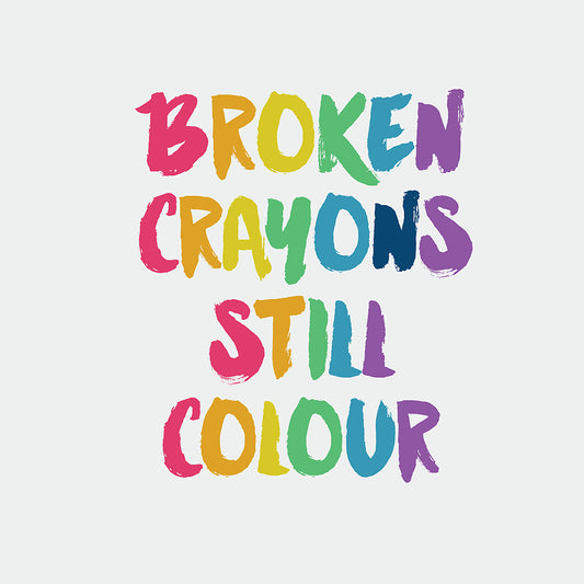 Broken crayons