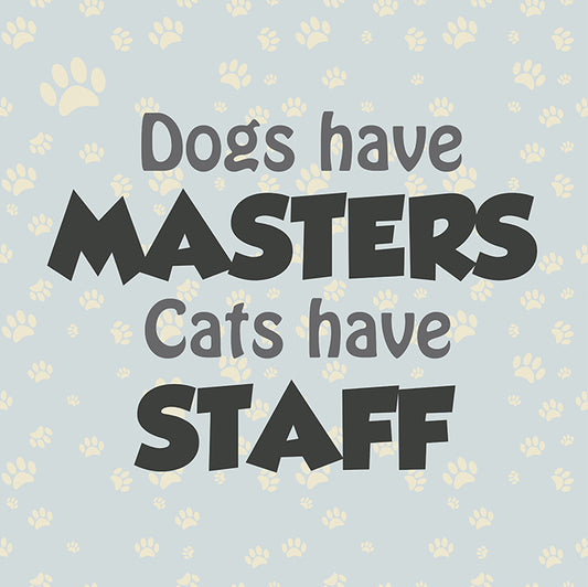Cats and dogs