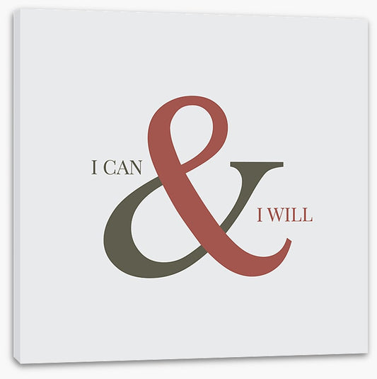 Can and will