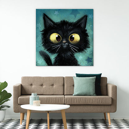 The black cat