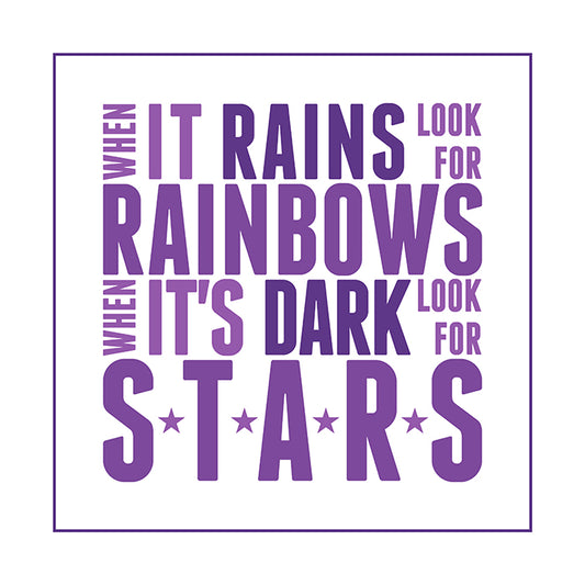 Rainbows and stars