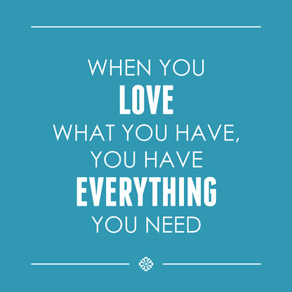 Everything you need
