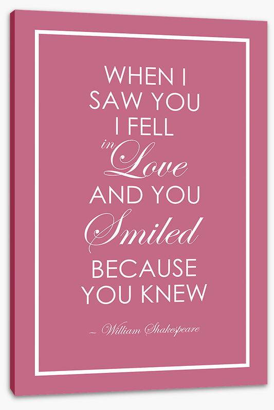 Because you knew