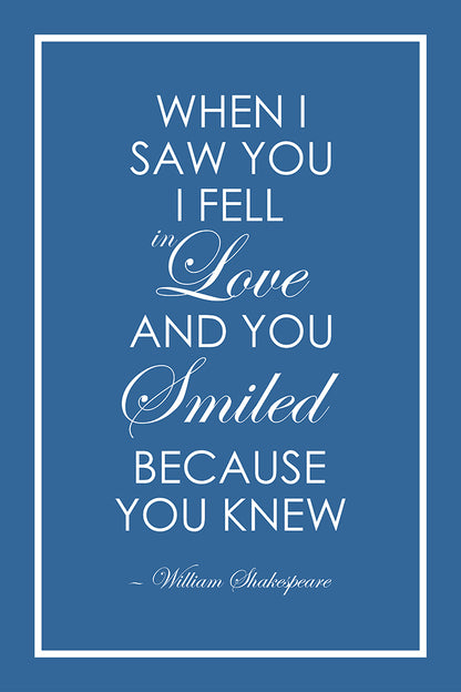 Because you knew