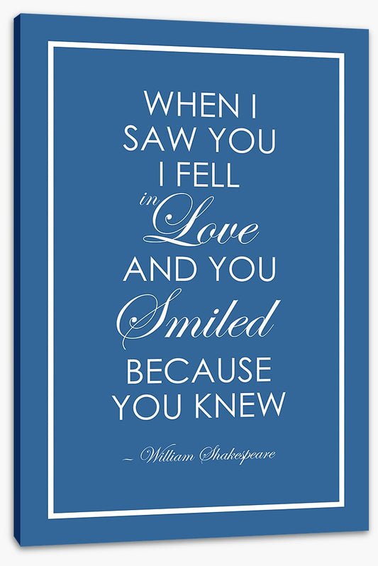 Because you knew