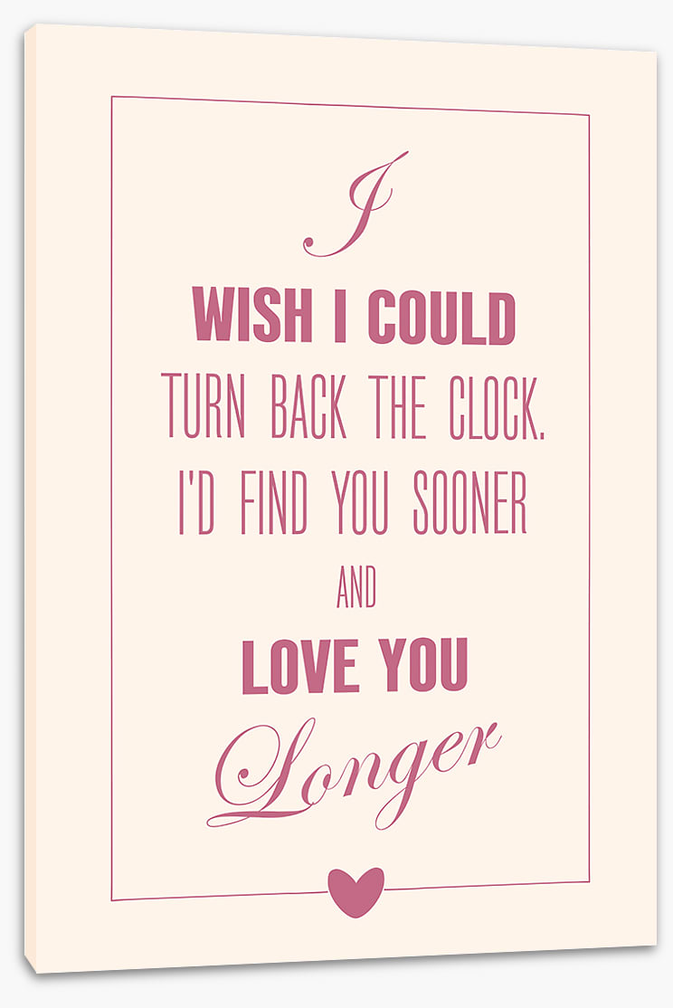 Love you longer