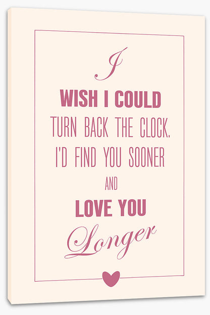 Love you longer