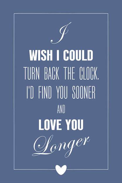 Love you longer