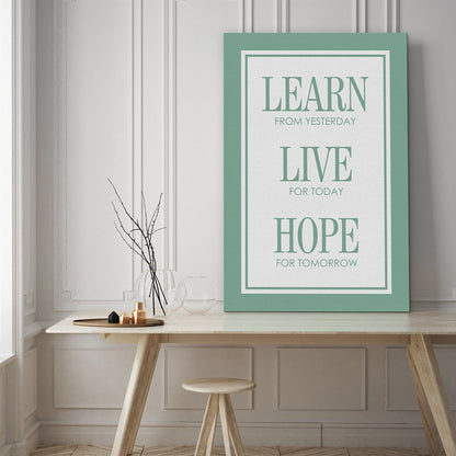 Live for today