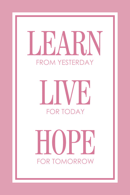 Live for today