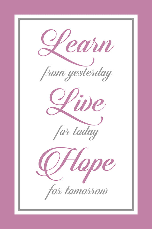 Live for today
