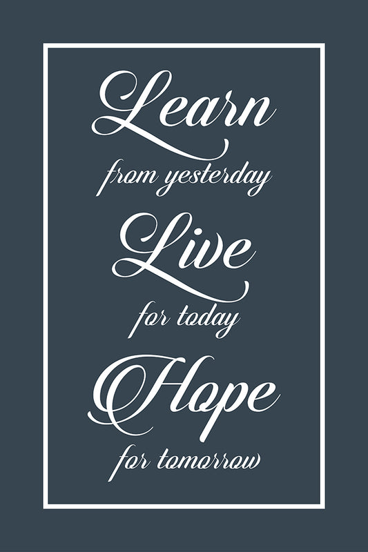 Live for today