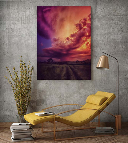 The orange storm