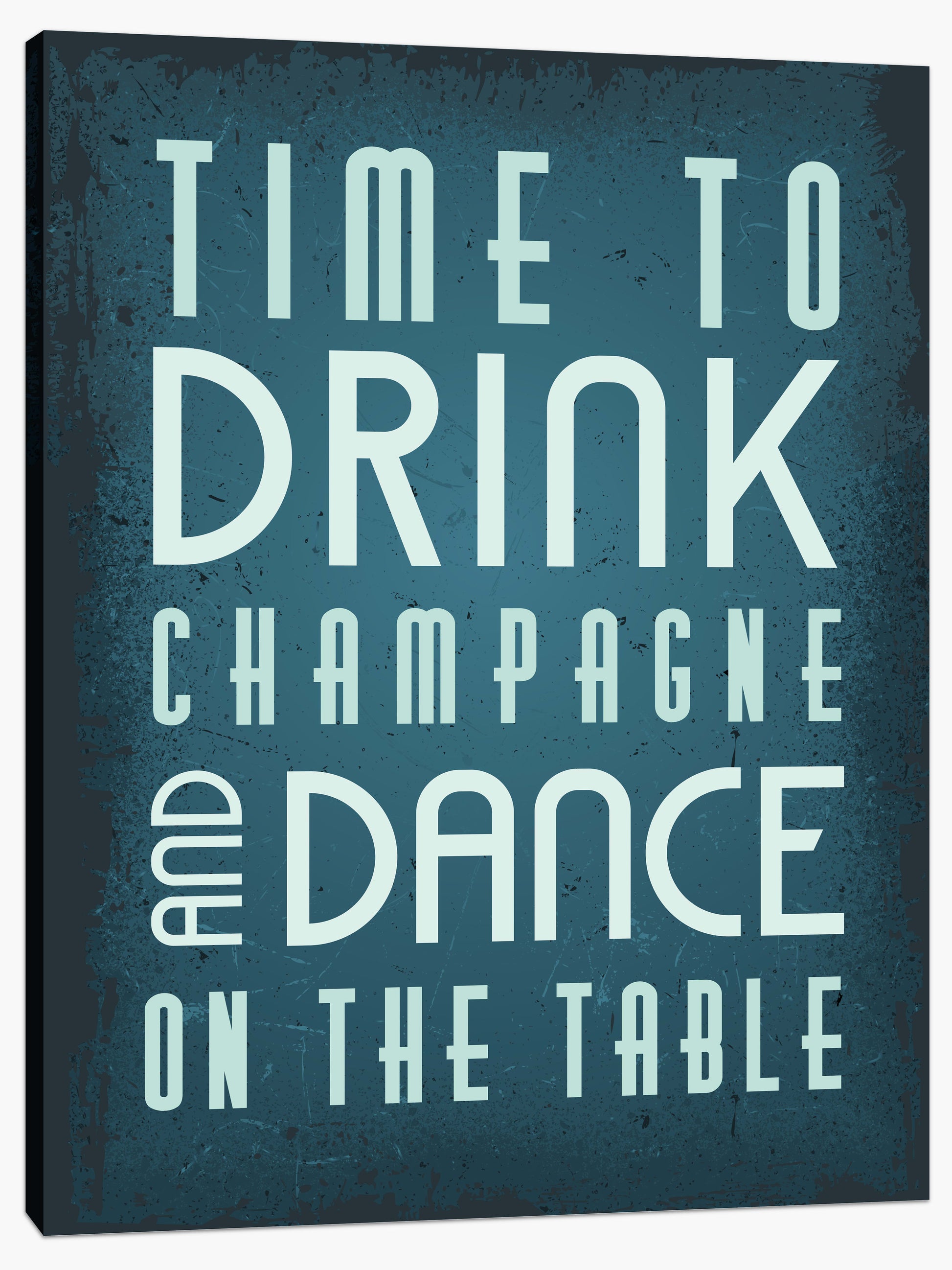 Time to drink champagne