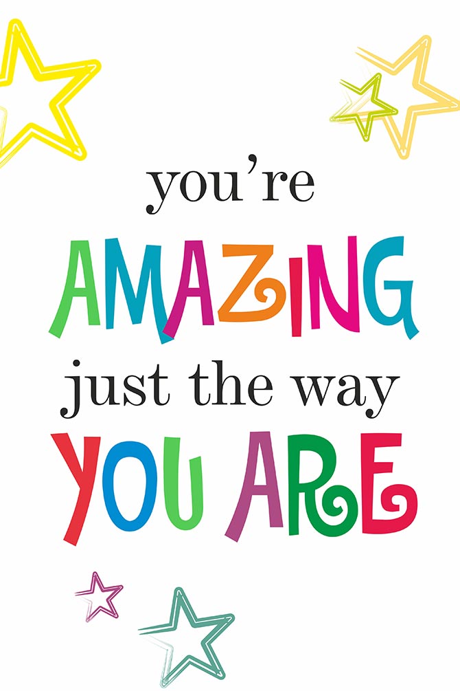 You're amazing