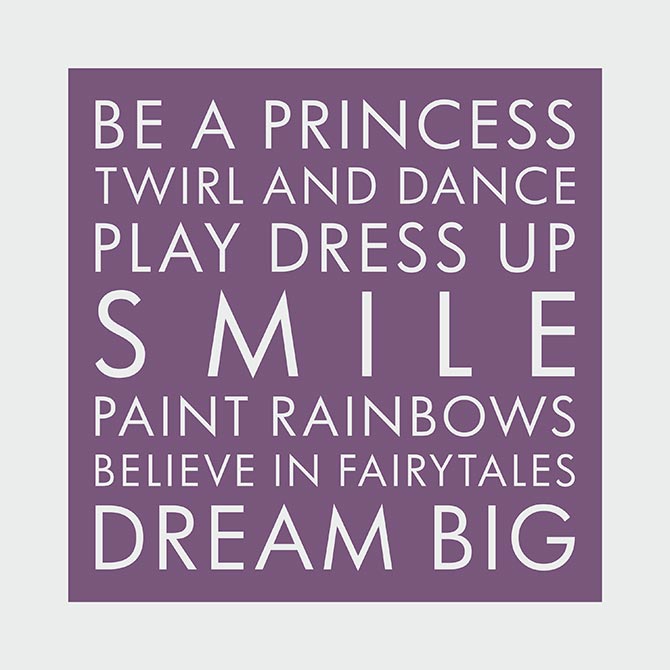 Be a princess