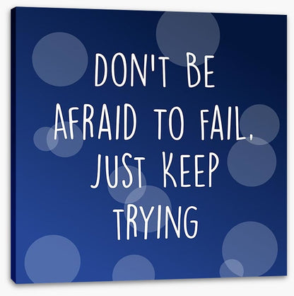 Just keep trying